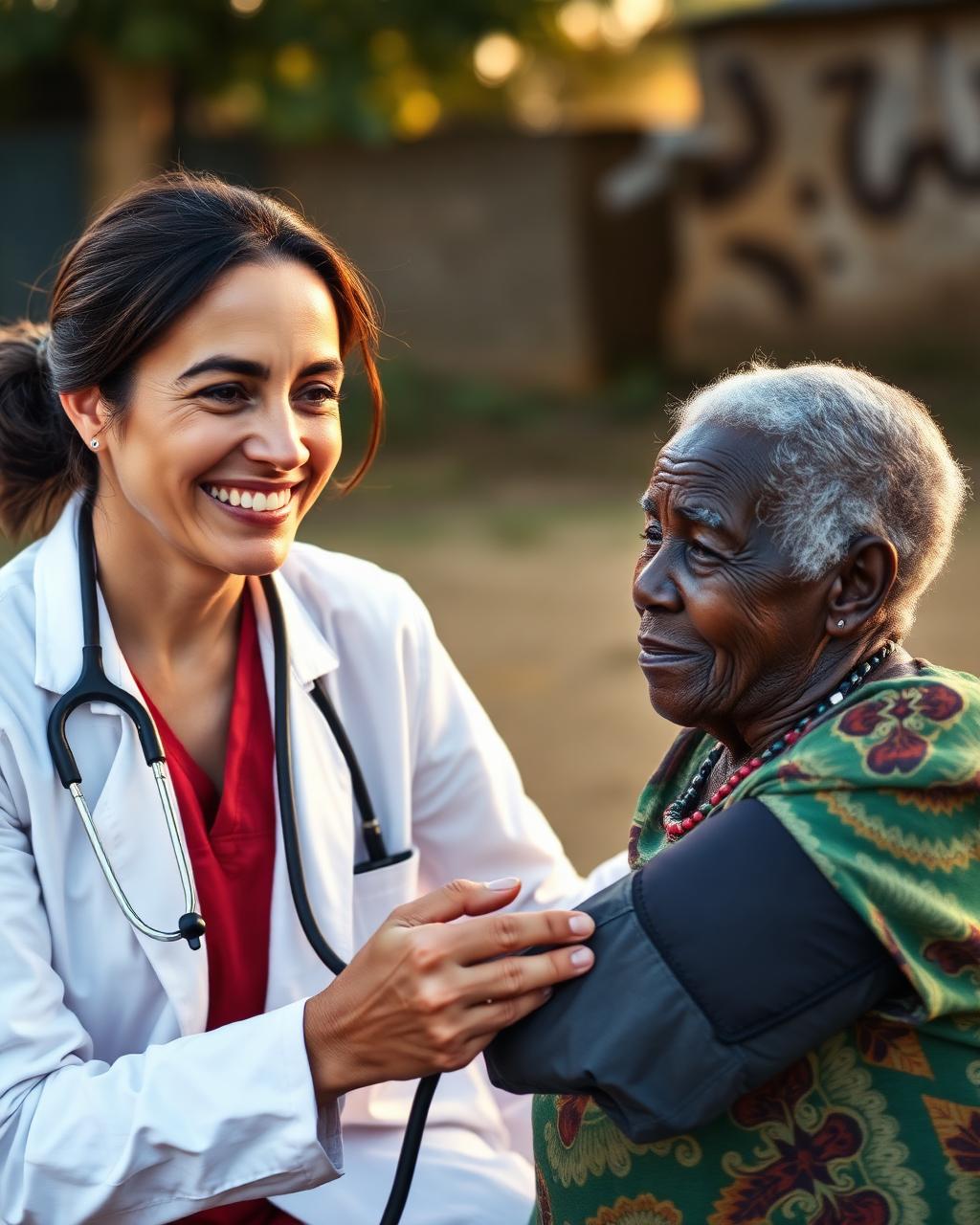 Outreach clinic, East Africa