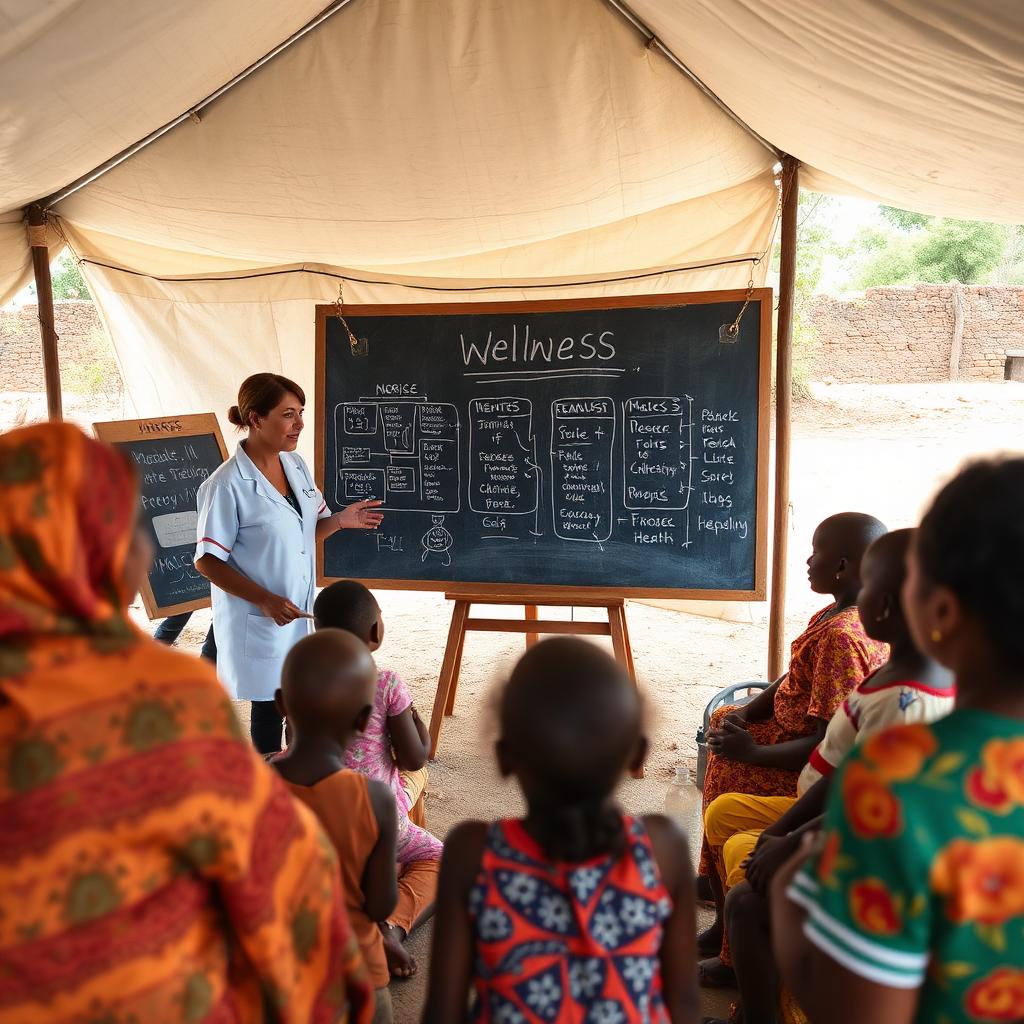 Wellness education in the field